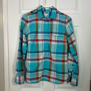 J. Crew Multicolor Plaid Shirt